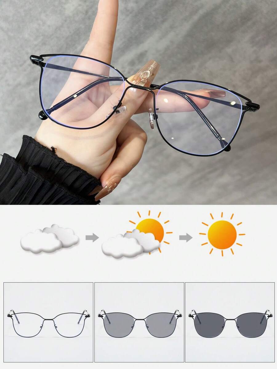 Sunglasses Cat Eye - Espelho Decorativo de Metal com Armação