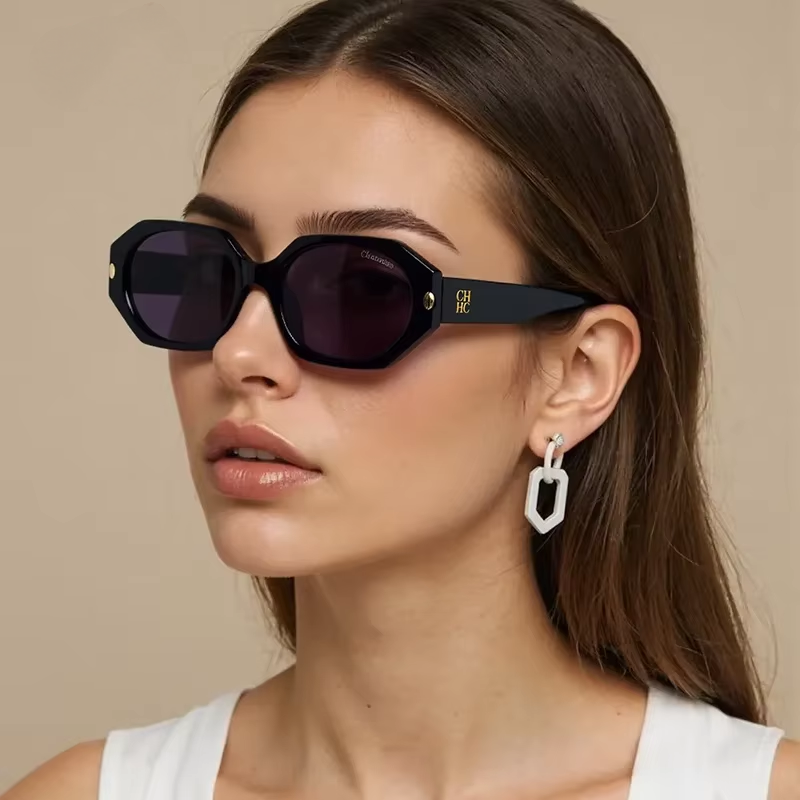 Sunglasses Cat Eye - Ch retro olho de gato óculos