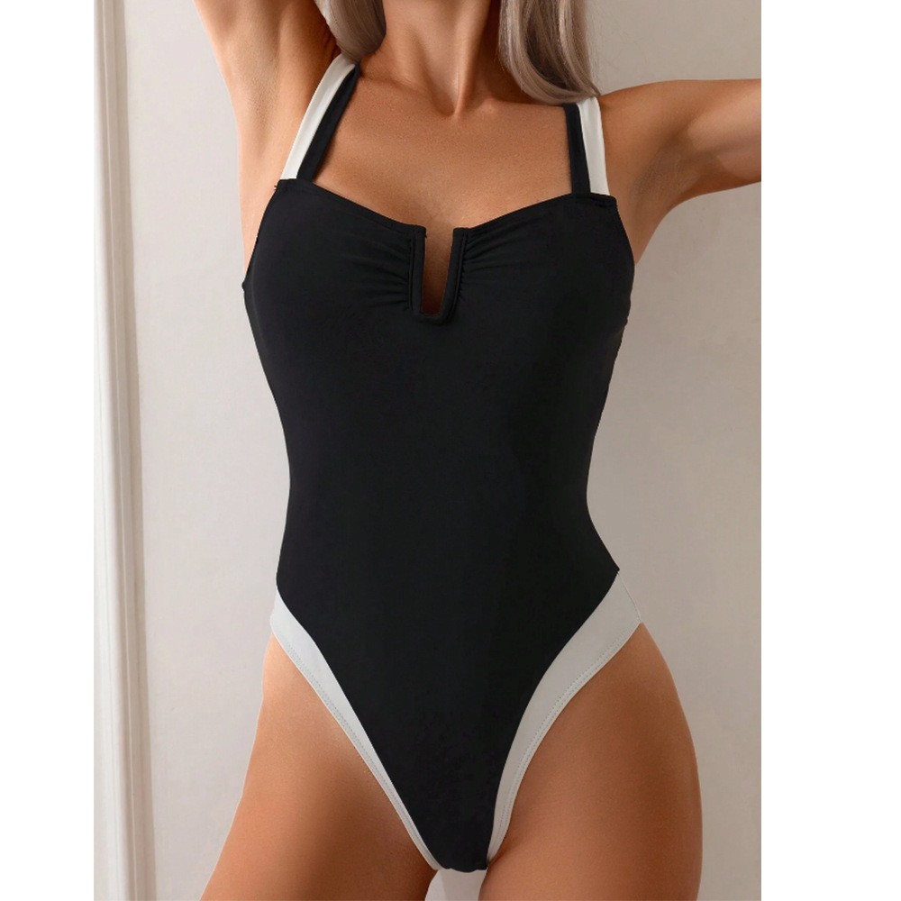 Swimsuit Bikini Ruched - 2026 Biquíni Feminino Tankini com Decote