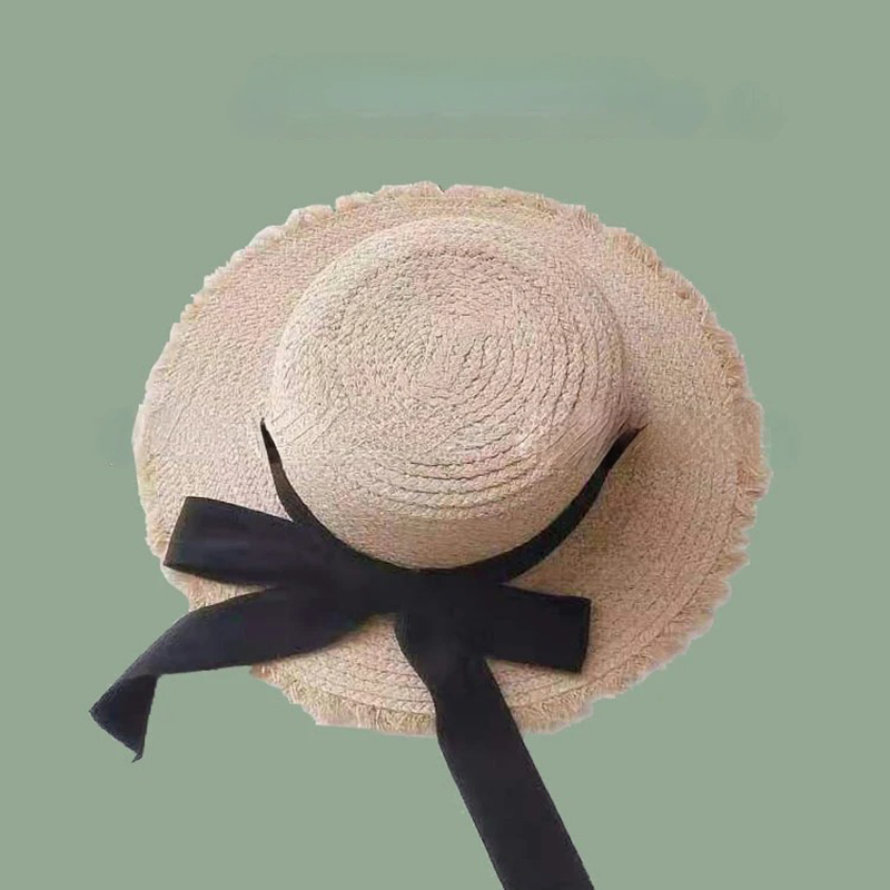 Japonês bonito ráfia tecido ch - Hat Floppy Wide avaliação e preço