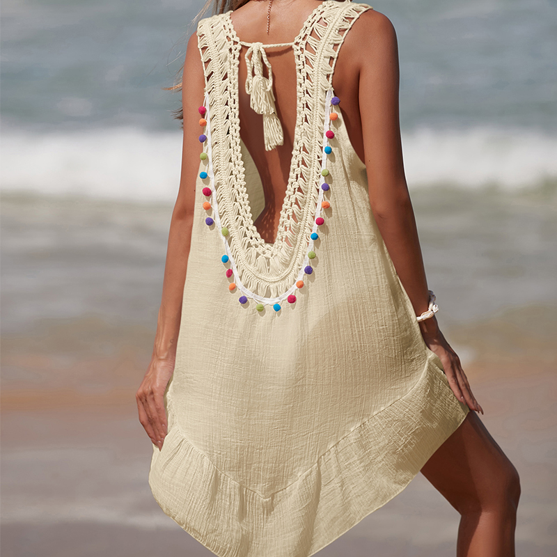 Feminino com decote em v sem c - Cover Up Kaftan avaliação e preço
