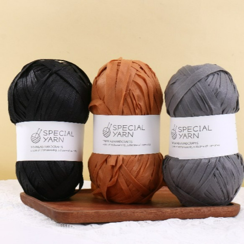 Fio de ráfia plano 100g/unid.  - Crochet Bag Raffia avaliação e preço