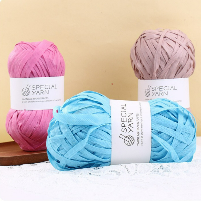 Fio de ráfia plano 100g/unid.  - Crochet Bag Raffia avaliação e preço