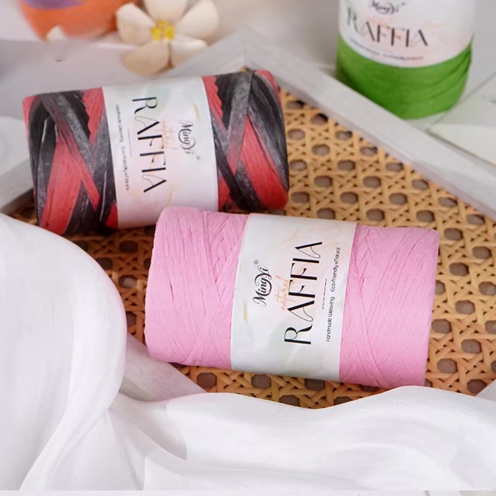 Fio de Ráfia Multicolorido DIY - Crochet Bag Raffia avaliação e preço
