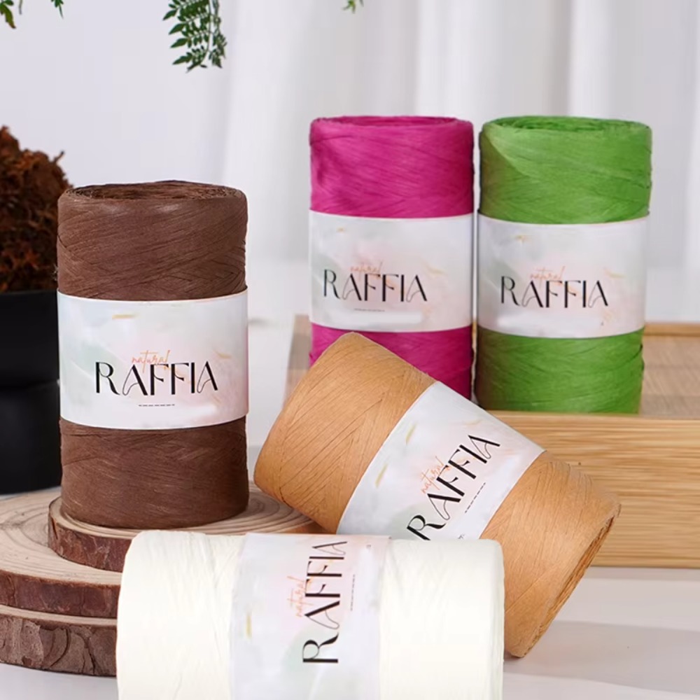 Fio de Ráfia Multicolorido DIY - Crochet Bag Raffia avaliação e preço