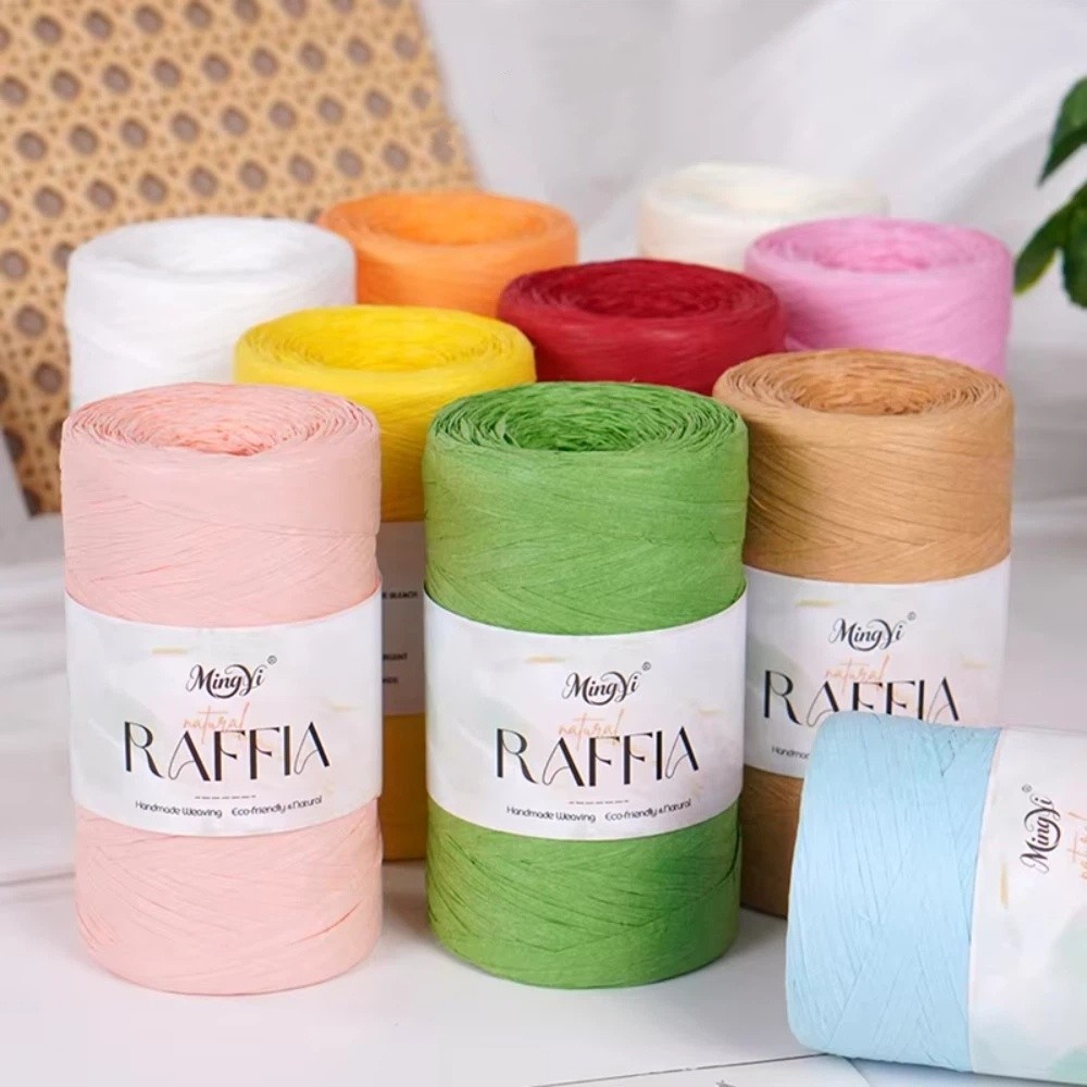 Fio de Ráfia Multicolorido DIY - Crochet Bag Raffia avaliação e preço