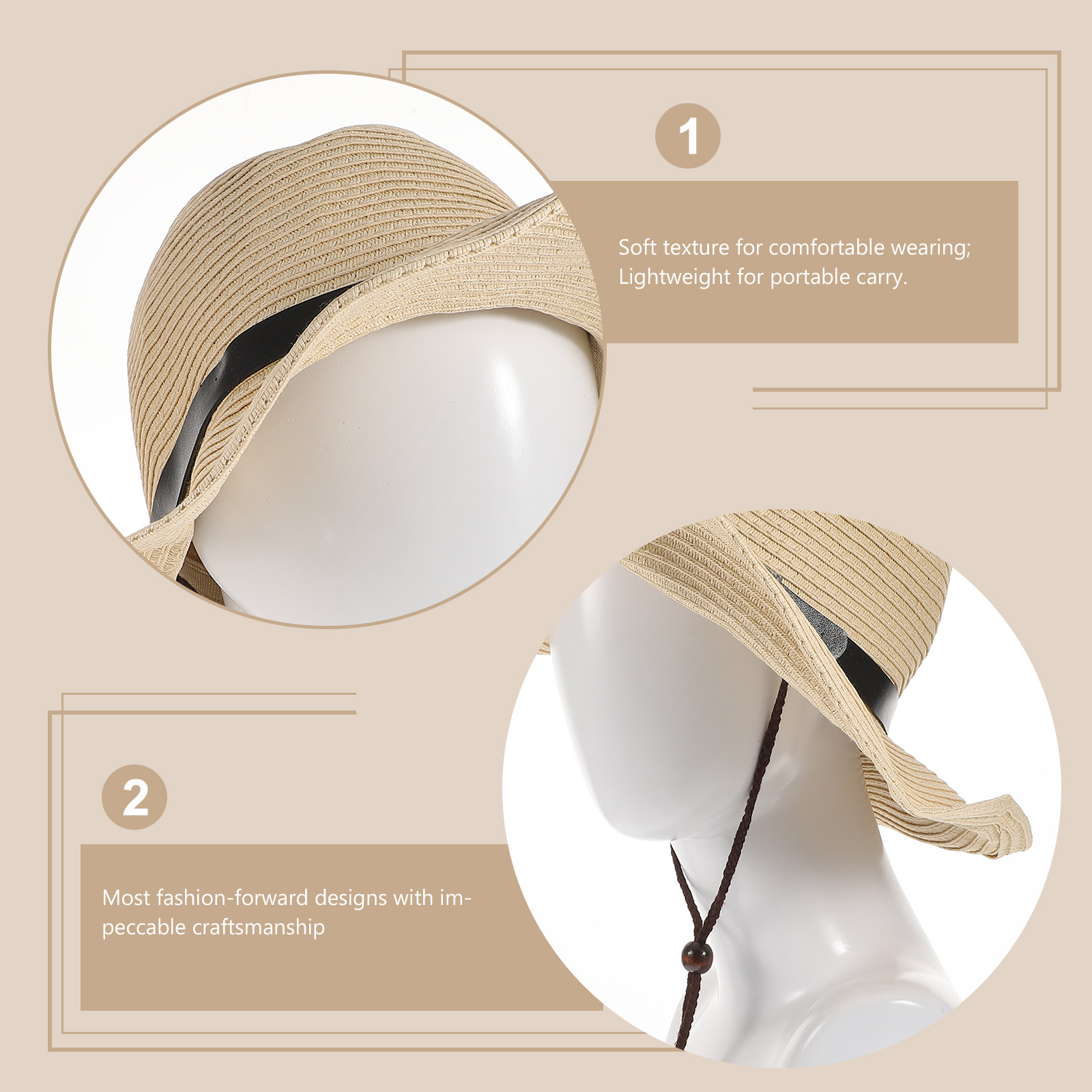 Chapéu de Palha Masculino de A - Hat Floppy Wide avaliação e preço