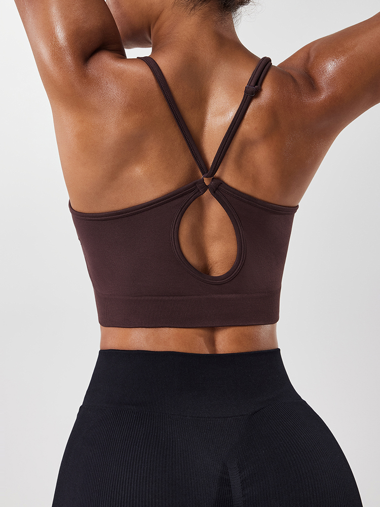 Sutiã Esportivo Feminino com C - Crop Top Crochet avaliação e preço