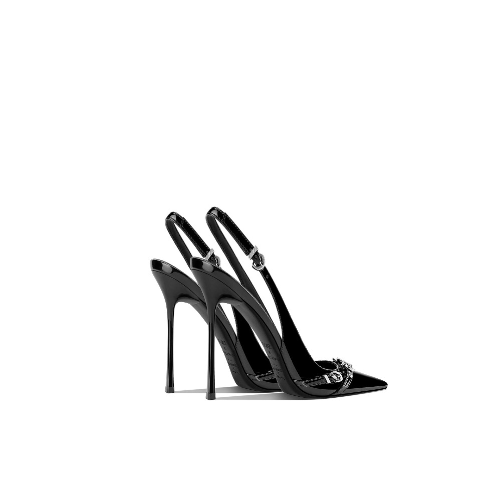 Sandálias Femininas Pretas Ele - Sandal Strappy Heeled avaliação e preço