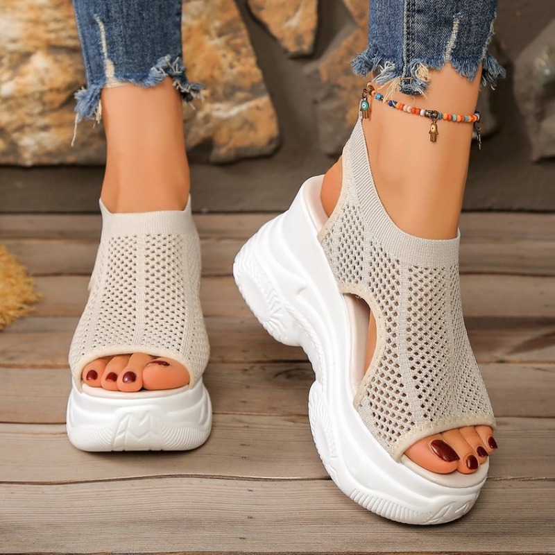 Sandálias Plataforma Femininas - Wedge Espadrille Women avaliação e preço