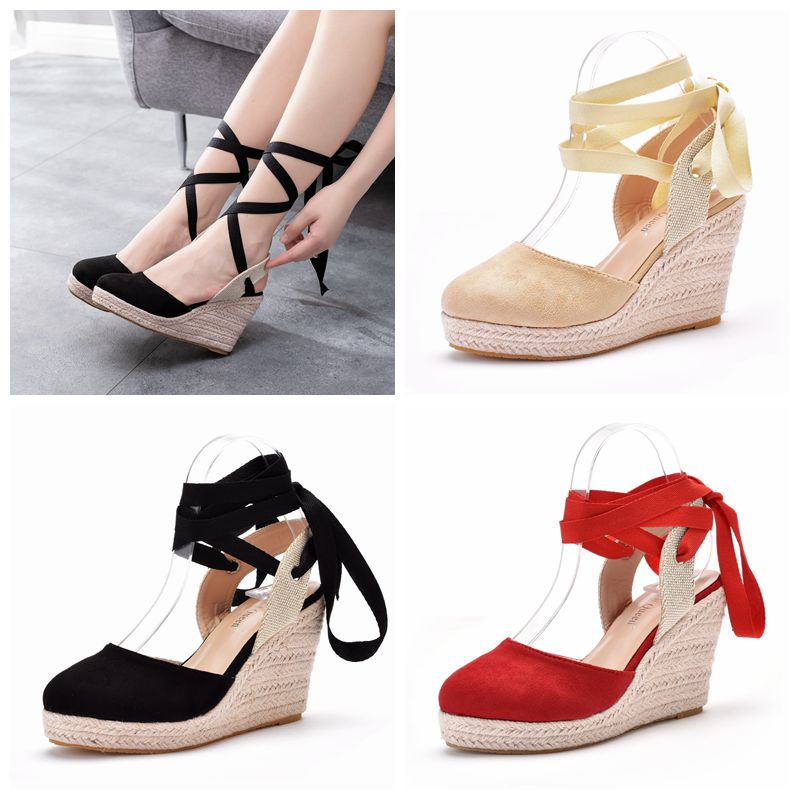Sandálias Femininas Plataforma - Wedge Espadrille Women avaliação e preço